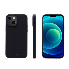 dbramante Monaco Silikon Case für iPhone 13 mini, schwarz