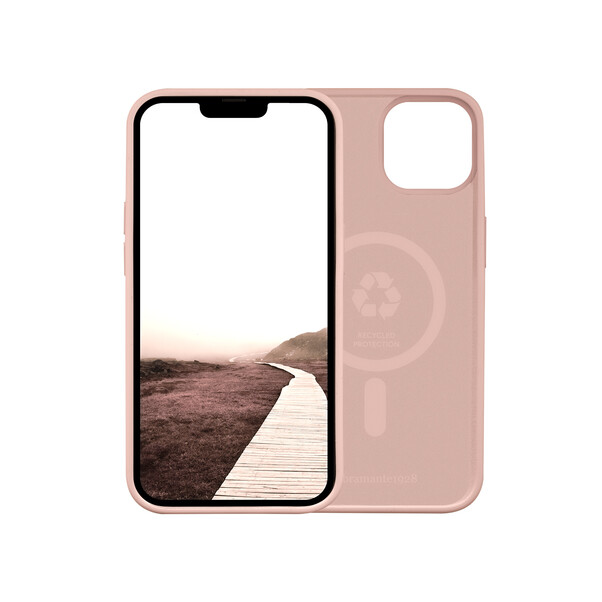 Sie sehen das Produktbild 01 von dbramante Monaco Silikon Case mit MagSafe für iPhone 14, rosa > dbramante Monaco Silikon Case mit MagSafe für iPhone 14, rosa >