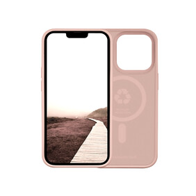 dbramante Monaco Silikon Case mit MagSafe für iPhone 14 Pro, rosa