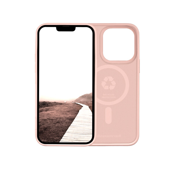 dbramante Monaco Silikon Case mit MagSafe für iPhone 14 Pro Max, rosa