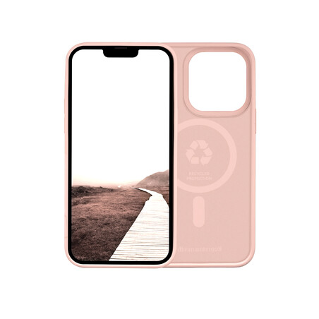 Sie sehen das Produktbild 01 von dbramante Monaco Silikon Case mit MagSafe für iPhone 14 Pro Max, rosa dbramante Monaco Silikon Case mit MagSafe für iPhone 14 Pro Max, rosa
