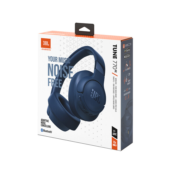 JBL Tune 770NCBT, Over-Ear Kopfhörer, blau