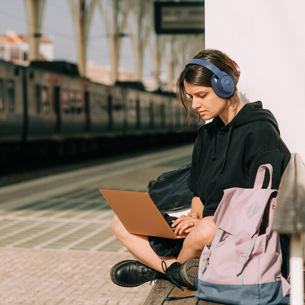 JBL Tune 770NCBT, Over-Ear Kopfhörer, blau