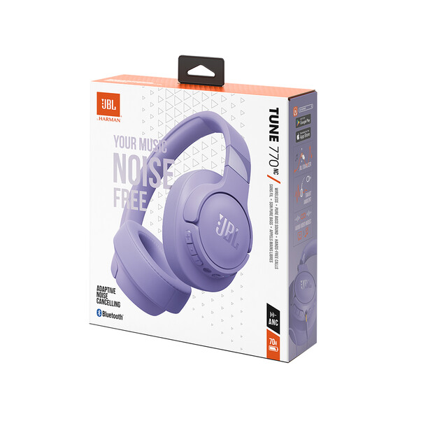 JBL Tune 770NCBT, Over-Ear Kopfhörer, lila