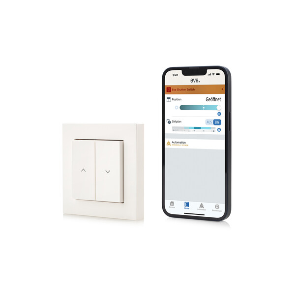 Eve Shutter Switch, smarte Rollladensteuerung mit Thread-Unterstützung