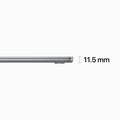 MacBook Air 15" M2 Chip 8-Core CPU und 10-Core GPU, 8GB, 512GB SSD, space grau>