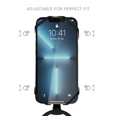 Vonmählen Infinity Plus, universelle Handykette inkl. Fingerring, schwarz