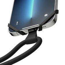 Vonmählen Infinity Plus, universelle Handykette inkl. Fingerring, schwarz