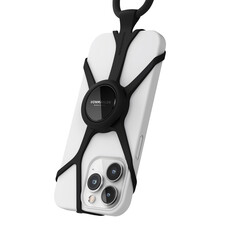 Vonmählen Infinity Plus, universelle Handykette inkl. Fingerring, schwarz