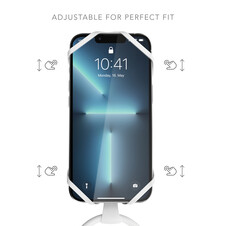 Sie sehen das Produktbild 03 von Vonmählen Infinity Plus, universelle Handykette inkl. Fingerring, weiß Vonmählen Infinity Plus, universelle Handykette inkl. Fingerring, weiß