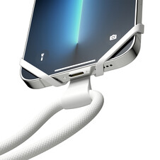 Vonmählen Infinity Plus, universelle Handykette inkl. Fingerring, weiß
