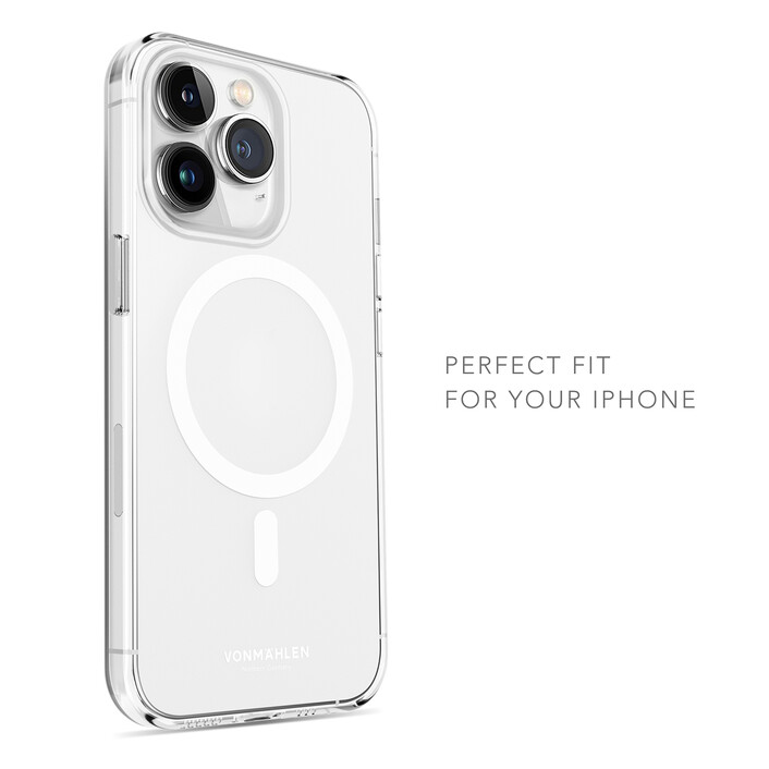 Vonmählen transparente Anti-Gilb Hülle für iPhone 13