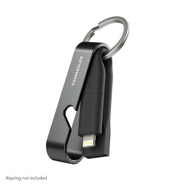 Vonmählen High Six, 6-in-1 Schnellladekabel, schwarz