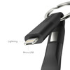 Vonmählen High Six, 6-in-1 Schnellladekabel, schwarz/silber