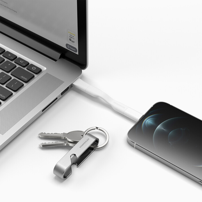 Vonmählen High Six, 6-in-1 Schnellladekabel, silber>