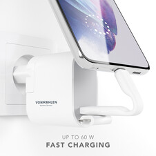 Vonmählen High Six, 6-in-1 Schnellladekabel, silber&gt;