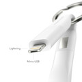 Vonmählen High Six, 6-in-1 Schnellladekabel, silber&gt;