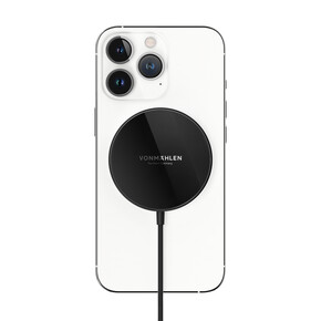 Vonmählen Aura Mini, magnetisches WL Charging Pad, schwarz