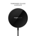 Sie sehen das Produktbild 02 von Vonmählen Aura Mini, magnetisches WL Charging Pad, schwarz Vonmählen Aura Mini, magnetisches WL Charging Pad, schwarz