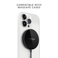 Sie sehen das Produktbild 03 von Vonmählen Aura Mini, magnetisches WL Charging Pad, schwarz Vonmählen Aura Mini, magnetisches WL Charging Pad, schwarz