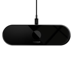 Sie sehen das Produkt Vonmählen Aura Home, 3-in-1 WL Charging Station, schwarz, Produktbild: 01 Vonmählen Aura Home, 3-in-1 WL Charging Station, schwarz