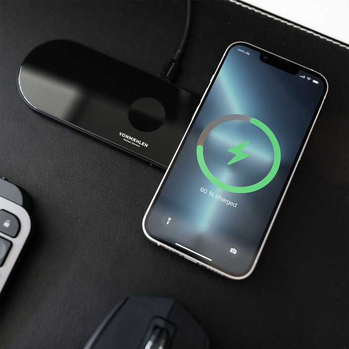 Vonmählen Aura Home, 3-in-1 WL Charging Station, schwarz
