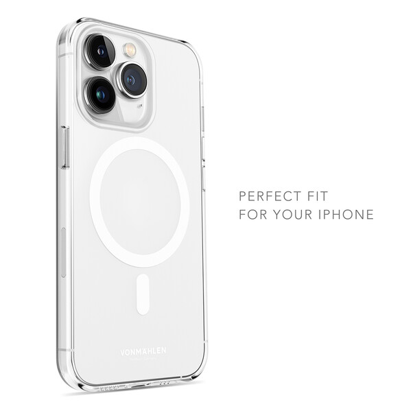 Vonmählen transparente Anti-Gilb Hülle für iPhone 14