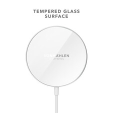 Sie sehen das Produktbild 02 von Vonmählen Aura Mini, magnetisches WL Charging Pad, weiß Vonmählen Aura Mini, magnetisches WL Charging Pad, weiß