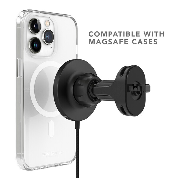 Sie sehen das Produktbild 04 von Vonmählen Aura Car, magnetisches WL Auto-Charging Pad, schwarz Vonmählen Aura Car, magnetisches WL Auto-Charging Pad, schwarz