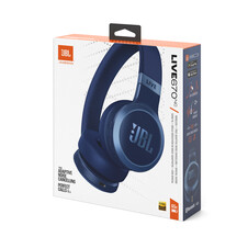 JBL Live 670NC, On-Ear Bluetooth Kopfhörer, blau