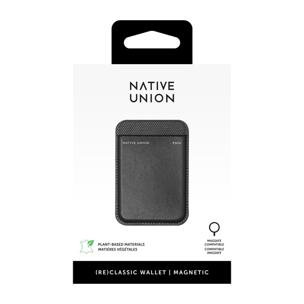 Sie sehen das Produktbild 04 von Native Union (Re)Classic magnetisches Wallet, schwarz Native Union (Re)Classic magnetisches Wallet, schwarz