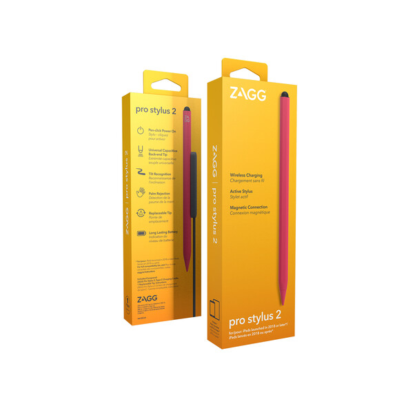 Zagg Pro Stylus 2 Eingabestift kabellos, pink