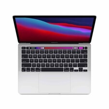 MacBook Pro 13" M1 Chip 8-Core CPU und 8-Core GPU, 8GB, 512GB, silber >