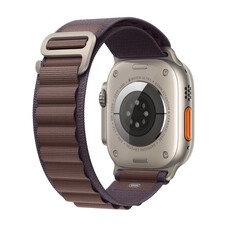 Apple Watch Ultra 2 GPS + Cellular, Titan, 49mm Alpinarmband, medium, indigo&gt;