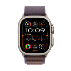 Sie sehen das Produktbild 02 von Apple Watch Ultra 2 GPS + Cellular, Titan, 49mm Alpinarmband, large, indigo> Apple Watch Ultra 2 GPS + Cellular, Titan, 49mm Alpinarmband, large, indigo>