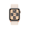Apple Watch SE GPS, Aluminum polarstern, 40mm mit Sport Loop, polarstern>