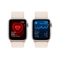 Apple Watch SE GPS, Aluminum polarstern, 40mm mit Sport Loop, polarstern>
