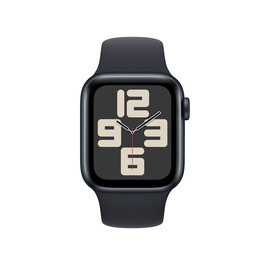 Sie sehen das Produktbild 02 von Apple Watch SE GPS, Aluminum mitternacht, 40mm mit Sportarmband, mitternacht - S/M> Apple Watch SE GPS, Aluminum mitternacht, 40mm mit Sportarmband, mitternacht - S/M>