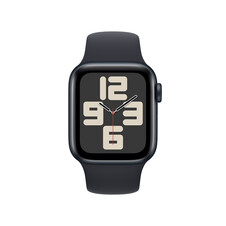 Sie sehen das Produktbild 02 von Apple Watch SE GPS, Aluminum mitternacht, 40mm mit Sportarmband, mitternacht - S/M> Apple Watch SE GPS, Aluminum mitternacht, 40mm mit Sportarmband, mitternacht - S/M>