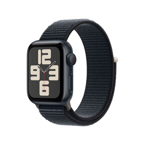 Apple Watch SE GPS, Aluminum mitternacht, 40mm mit Sport Loop, mitternacht&amp;gt;