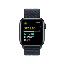 Sie sehen das Produktbild 05 von Apple Watch SE GPS, Aluminum mitternacht, 40mm mit Sport Loop, mitternacht> Apple Watch SE GPS, Aluminum mitternacht, 40mm mit Sport Loop, mitternacht>