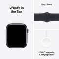 Sie sehen das Produktbild 06 von Apple Watch SE GPS, Aluminum mitternacht, 44mm mit Sportarmband, mitternacht - S/M> Apple Watch SE GPS, Aluminum mitternacht, 44mm mit Sportarmband, mitternacht - S/M>