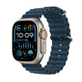 Apple Watch Ultra 2 GPS + Cellular, Titan, 49mm Ocean Armband, blau&gt;