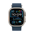 Apple Watch Ultra 2 GPS + Cellular, Titan, 49mm Ocean Armband, blau&gt;