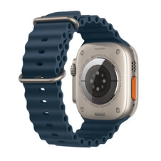 Apple Watch Ultra 2 GPS + Cellular, Titan, 49mm Ocean Armband, blau&gt;