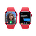 Sie sehen das Produktbild 06 von Apple Watch Series 9 GPS + Cellular, Aluminium (PRODUCT)RED, 41mm mit Sportarmband, (PRODUCT)RED - S/M Apple Watch Series 9 GPS + Cellular, Aluminium (PRODUCT)RED, 41mm mit Sportarmband, (PRODUCT)RED - S/M