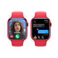 Apple Watch Series 9 GPS + Cellular, Aluminium (PRODUCT)RED, 45mm mit Sportarmband, (PRODUCT)RED - M/L>