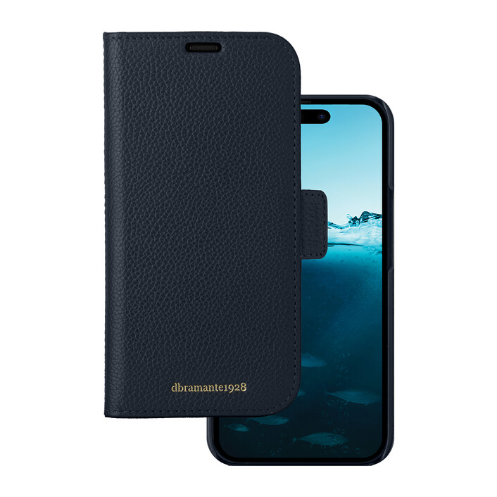 dbramante 2in1 Case New York für iPhone 15, pazifik blau >