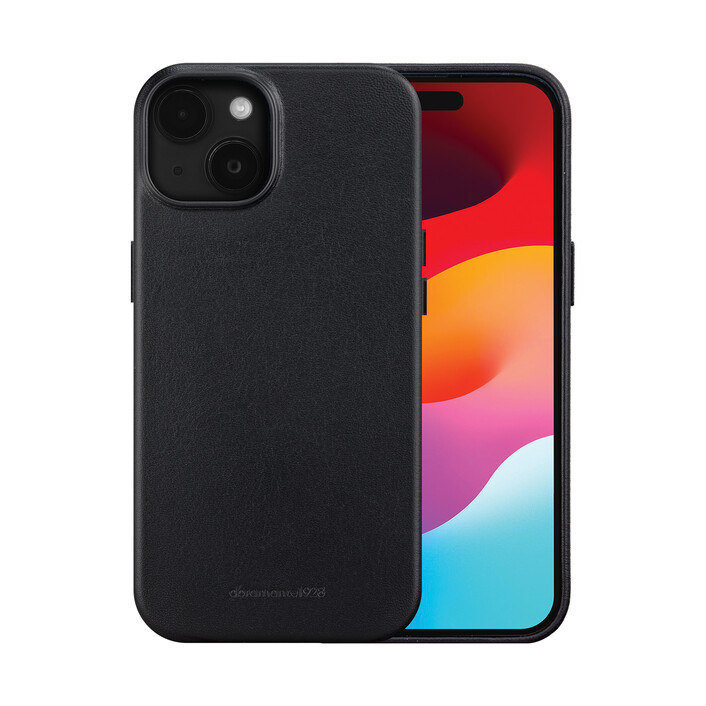 dbramante Roskilde Case mit MagSafe für iPhone 15, schwarz>
