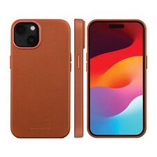 dbramante Roskilde Case mit MagSafe für iPhone 15, braun